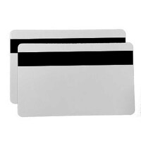 0.76mm Plain White Mag Stripe Hi-Co CR80 Cards (100 Pack)